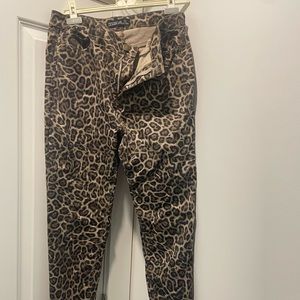 Leopard Design Lab pants size 32.